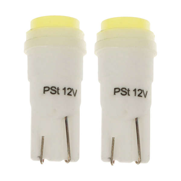 لامپ ال ای دی پارس تاب مدل T10 COB 12V/2.5W بسته دو عددی